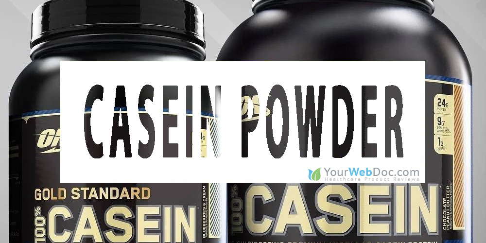 Casein protein powder